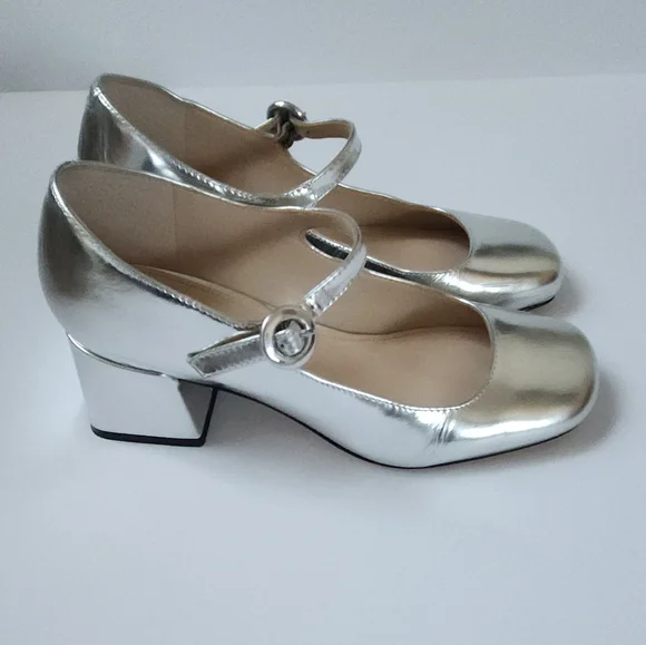 Marc Fisher Leather Mary Janes - Picture 2 of 14